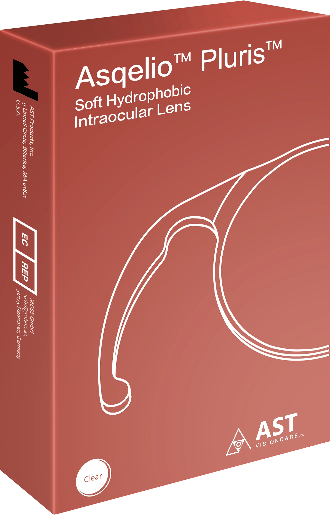 Asqelio Pluris packaging